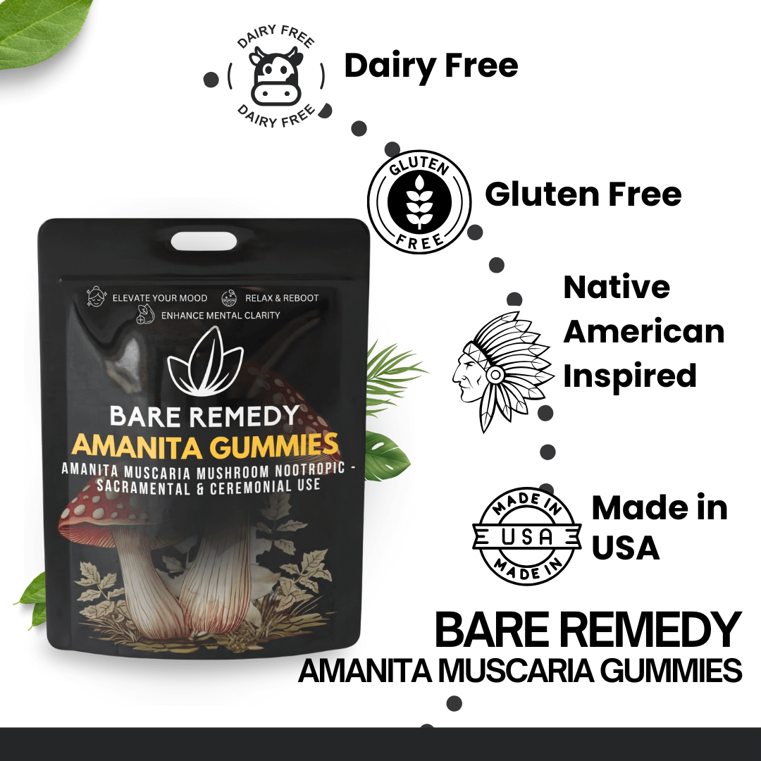 5 Pack Amanita Gummies - BareRemedy