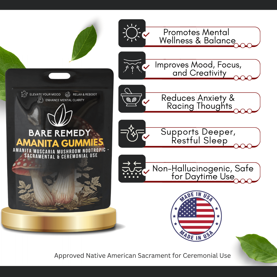 Amanita Gummies - 3 pack - BareRemedy