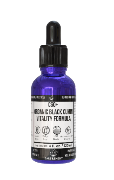 C60+ Organic Black Cumin - BareRemedy