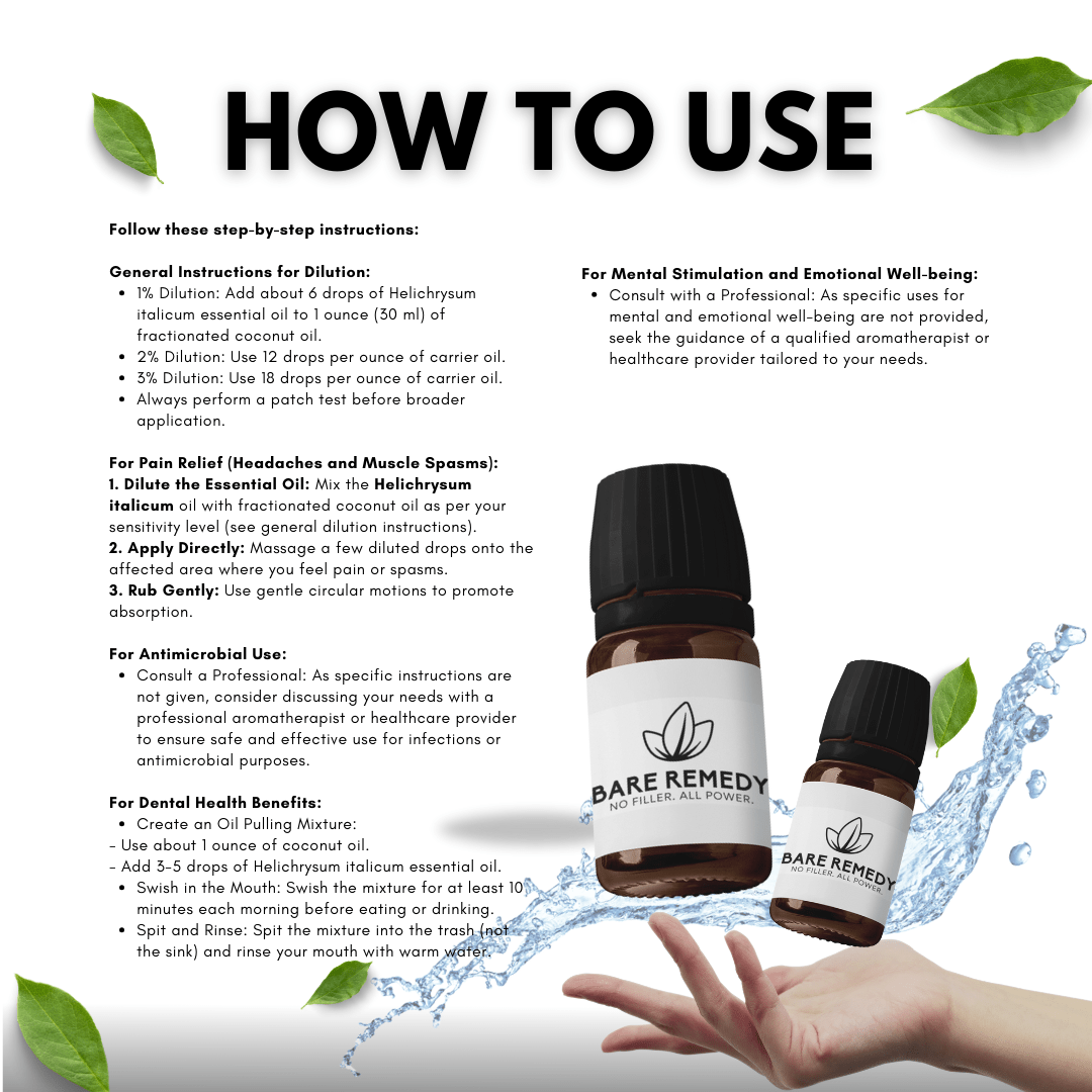 Helichrysum Blend - BareRemedy