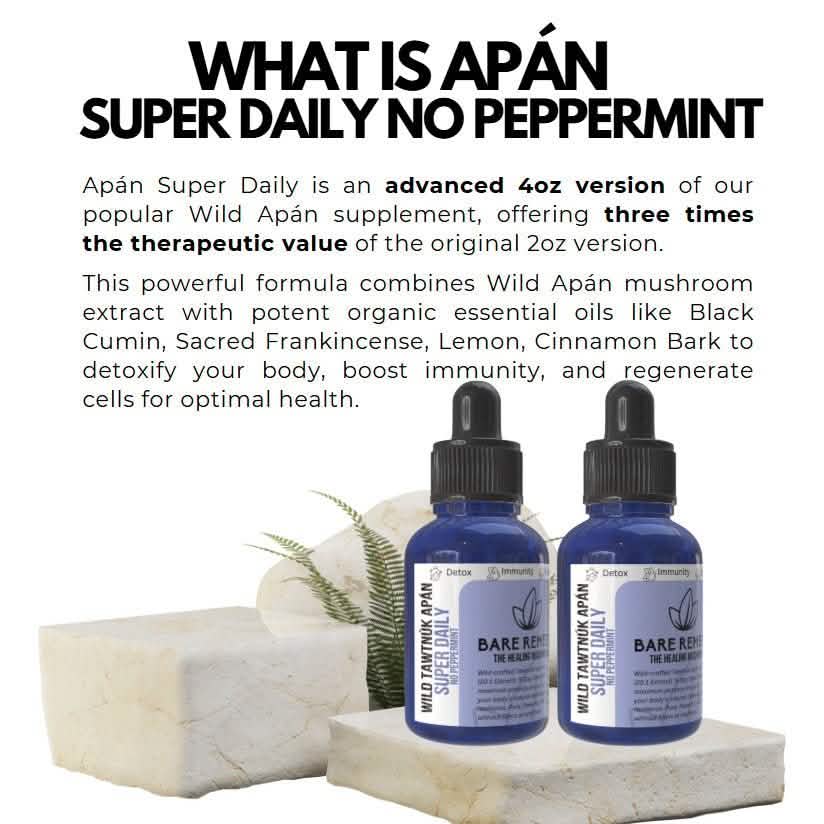 Wild Tawtnuk Apán Mushroom Super Daily (No Peppermint) - BareRemedy