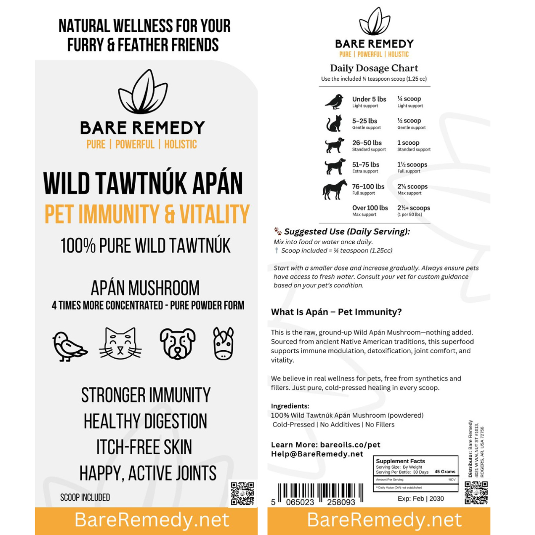 Apán - Pet Immunity - BareRemedy