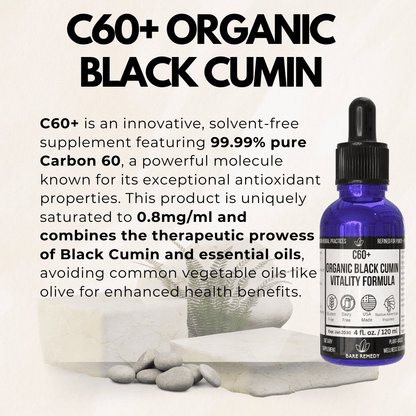 C60+ Organic Black Cumin - BareRemedy