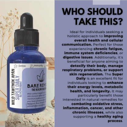 Wild Tawtnuk Apán Mushroom Super Daily (No Peppermint) - BareRemedy