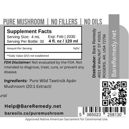Wild Tawtnuk Apán Pure Mushroom Super Daily - BareRemedy